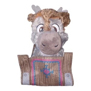 Disney Frozen Baby Sven Animated Spinning Plush 2021 Music Rolling Reindeer Work